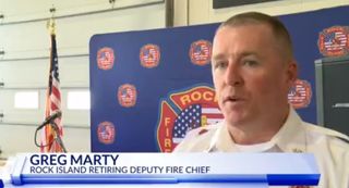 Rock Island deputy fire chief retires: 'I go with a deep sense of pride'