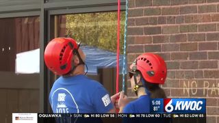  Davenport rappelling event raises $125,000 for Big Brothers Big Sisters