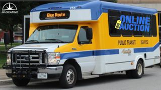 Muscatine surplus auction offers city bus, bidding ends Wednesday