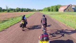 Cyclists ride the Mississippi River in remembrance of September 11