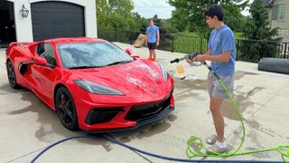 QCA students wash cars to raise money for St. Jude Children's Research Hospital