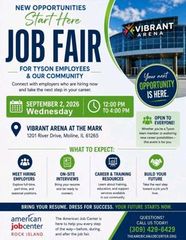 Community job fair to be held at Vibrant Arena