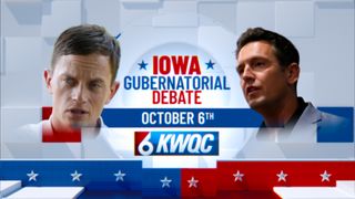 KWQC to host live debate between Rob Sand and Zach Lahn in October