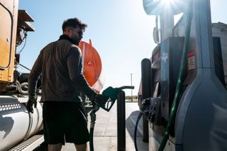 The price of diesel hits a record high