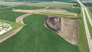 Water-detention ponds in DeWitt will support industrial growth