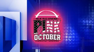 Moline Police Department goes pink for October