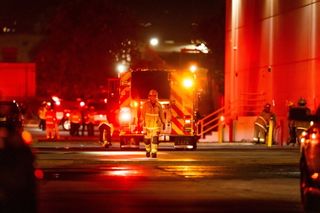 Helicopter crashes killing at least 3 people near an LA bus collision