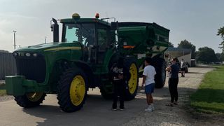  Students learn to share the road with farm equipment ahead of harvest