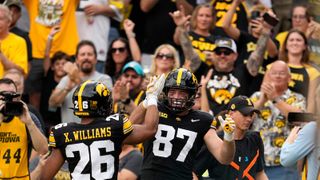  No. 18 Iowa has three go over 100 yards rushing as Hawkeyes roll to 55-0 win over Northern Iowa