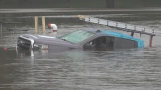 Hundreds evacuated after flooding at O’Connell’s RV Campground near Amboy