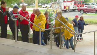 Veterans meet before their Honor Flight of the Quad Cities