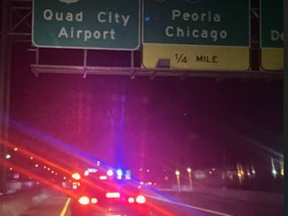 Crash involves vehicles on Interstate 74 East