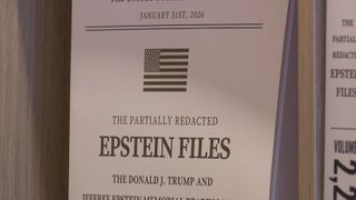 Survivors bring Epstein files exhibit to Des Moines, call for accountability