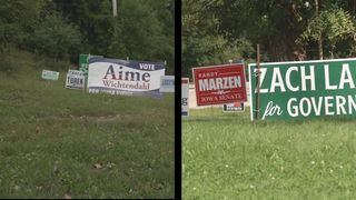 Political yard signs still play a role in a digital campaign era