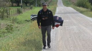 Veteran carries golf clubs across Iowa to start conversations about mental health