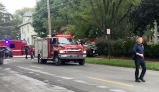 One transported from scene after Rock Island crash