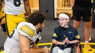  Peosta Kid Captain will cheer on the Hawkeyes as they tackle Ohio State