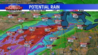 Heavy rain coming to Quad Cities Wednesday and Thursday