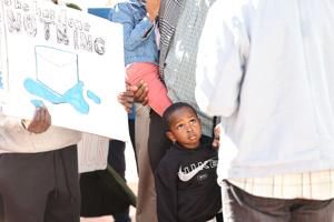 Family rallies in Davenport to urge release of mother detained by ICE
