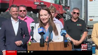 Rollins talks beef prices, seed research funding during Iowa visit