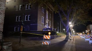  Building partially collapses in Muscatine