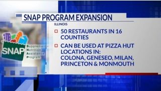 Illinois expands restaurant meals program to give eligible SNAP customers more options