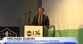 Major rebuild underway at I-74 and John Deere Road Interchange, Moline