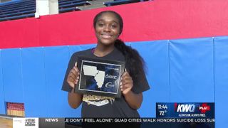  Davenport Central’s Dillynn Moore wins Spotlight Athlete of the Week