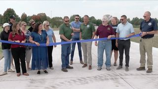 Aledo dedicates new addition to Sponsler Manor subdivision