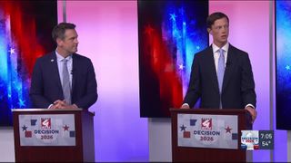 Lahn, Sand face off on running mates, school funding, visas in second debate