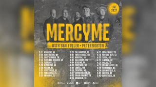 MercyMe, Ben Fuller, and Peter Burton to perform at Vibrant Arena