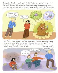 COMIC: Backpacking teaches artist lessons in patience, trust and friendship