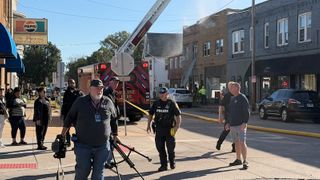  Portion of 7th Street closed after fire breaks out at Moline apartment