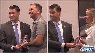  Passengers, fire lieutenant honored for saving man’s life on QC plane