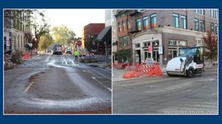  Intersection reopens near buildings planned for demolition 
