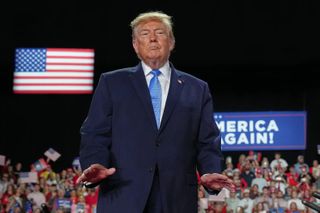 Trump campaigns in Mississippi, highlighting Republicans' challenges