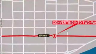  Davenport’s 4th Street converting to two-way traffic starting Thursday