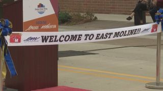  Local, state leaders attend ribbon cutting to celebrate downtown East Moline transformation 