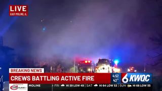  Firefighters battle early morning house fire