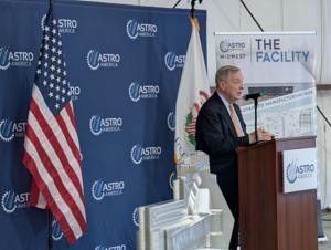 Durbin honored for decades of support for Rock Island Arsenal during ASTRO tour