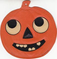 Memories of Muscatine: A paper pumpkin