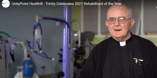 UnityPoint Health -- Trinity chaplain honored for determination, perseverance in stroke recovery