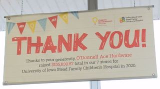 QC hardware store steps up to support children's hospital