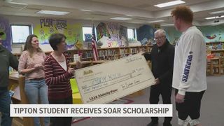 SOAR scholarship: Tipton student recovers after neck injury