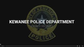Man puts a knife to his throat when Kewanee Police attempt to arrest him