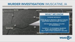 Muscatine County police investigating apparent murder after tip from Flordia police