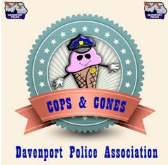 Davenport Officers invite community to Cops and Cones event in park