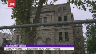 Group addresses Rock Island County Board in "last ditch" effort to save old courthouse