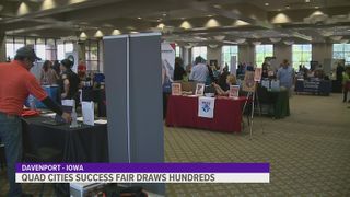 Hundreds turn out for IowaWORKS's Quad Cities Success Fair