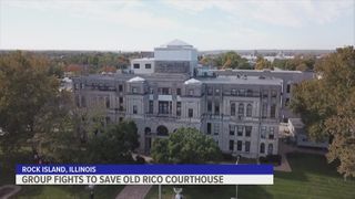 'We're gonna stand 'til our last breath' | Group asks Rock Island County Board to repurpose old courthouse instead of demolish